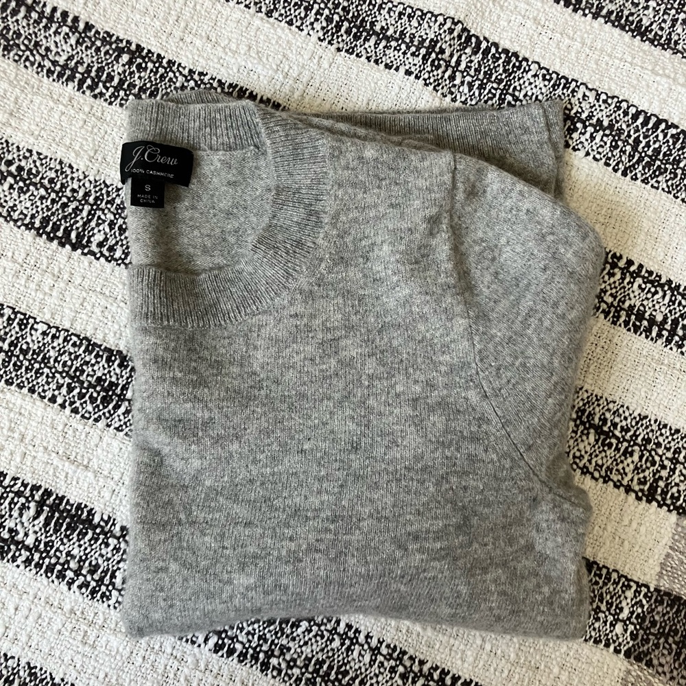 J.Crew Cashmere classic-fit crewneck sweater